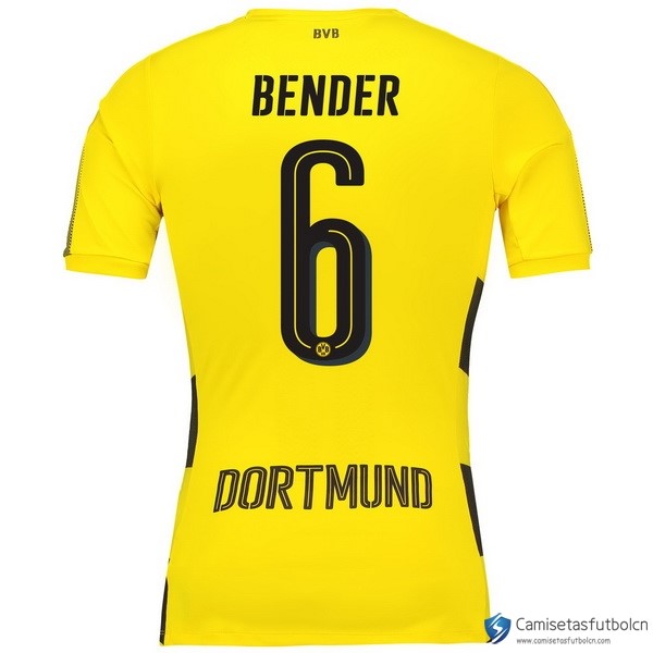 Camiseta Borussia Dortmund Primera equipo Bender 2017-18